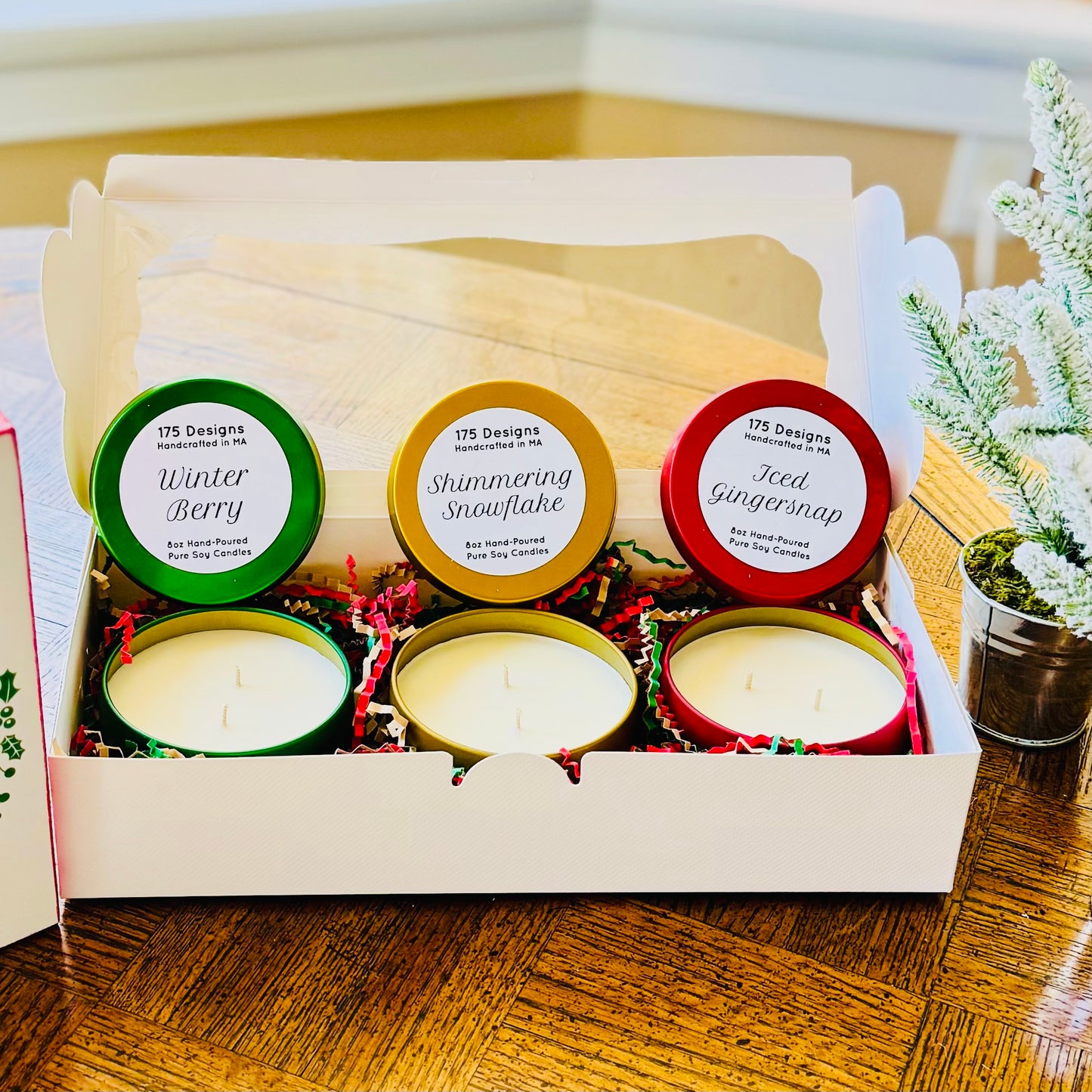Holiday Candle Trio Set