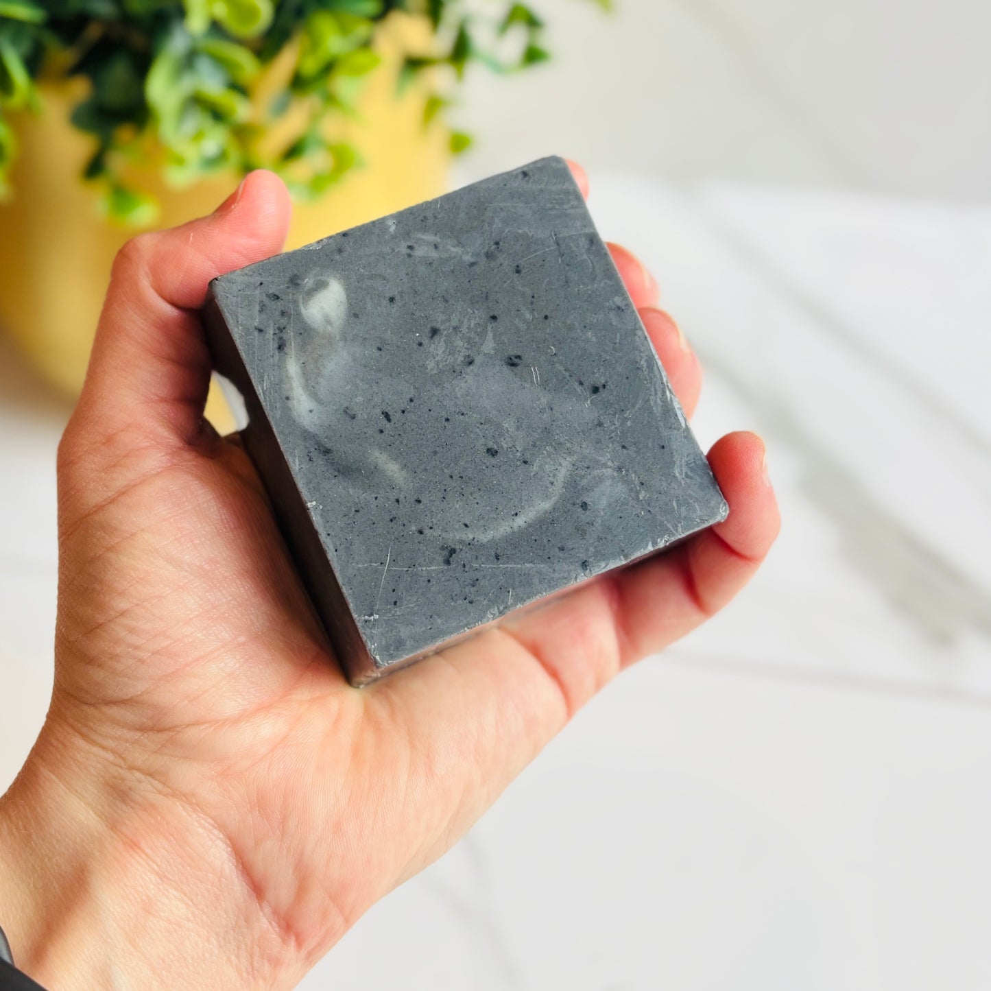 Handmade Soap | Goat's Milk Soap with Activated Charcoal | Winter Storm