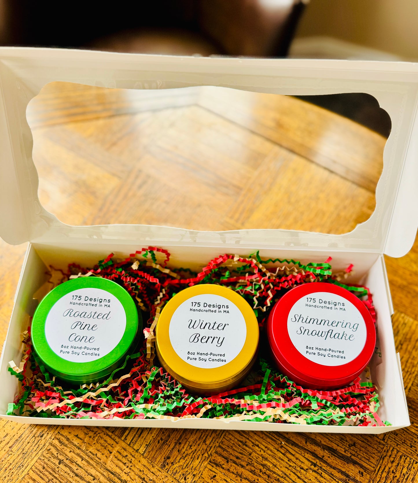 Holiday Candle Trio Set