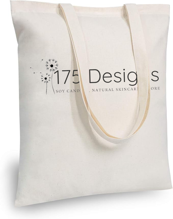 175 Designs Branded Tote Bag – 100% Cotton, Eco-Friendly & Stylish