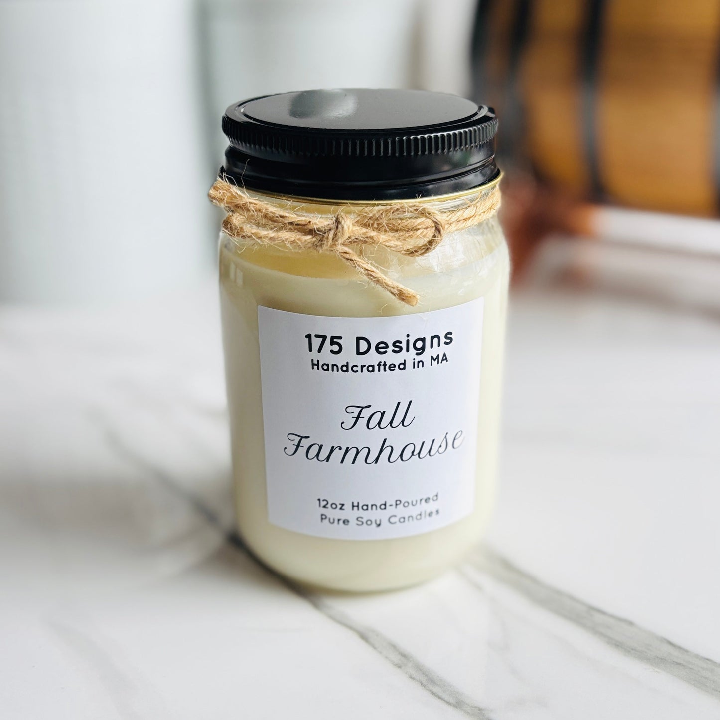 Hand-Poured Soy Candles | Fall Farmhouse