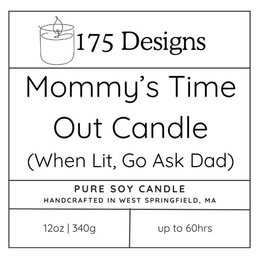 Hand-Poured Soy Candle | Mommy's Time Out