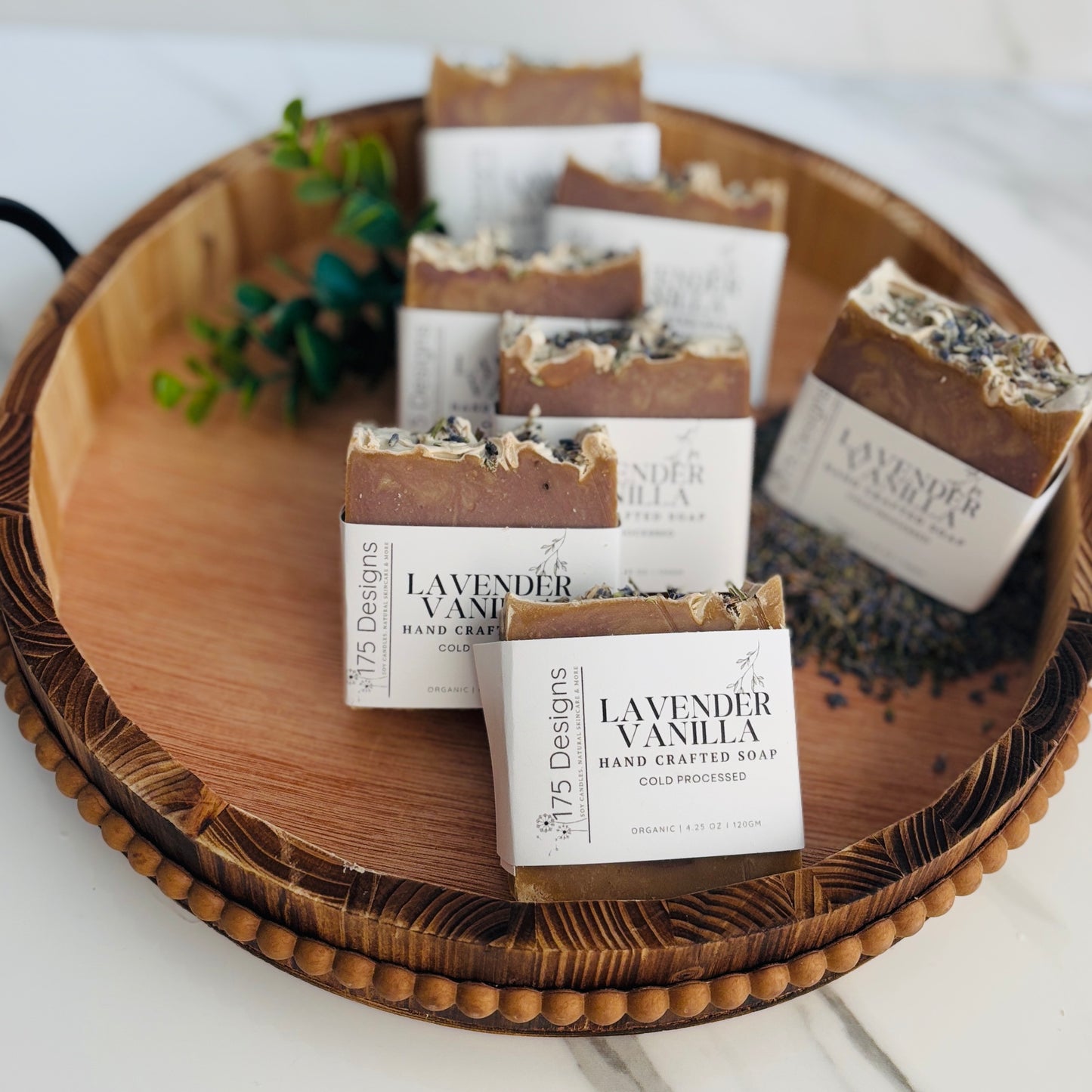 Handmade Cold Processed Soap | Lavender Vanilla | Tallow Soap