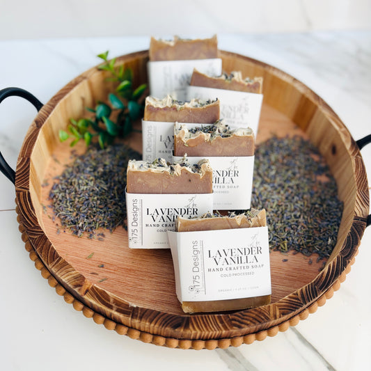 Handmade Cold Processed Soap | Lavender Vanilla | Tallow Soap