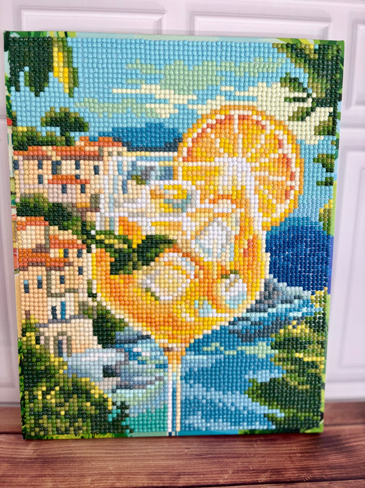 Diamond Art | Lemon Spritzer