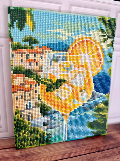 Diamond Art | Lemon Spritzer