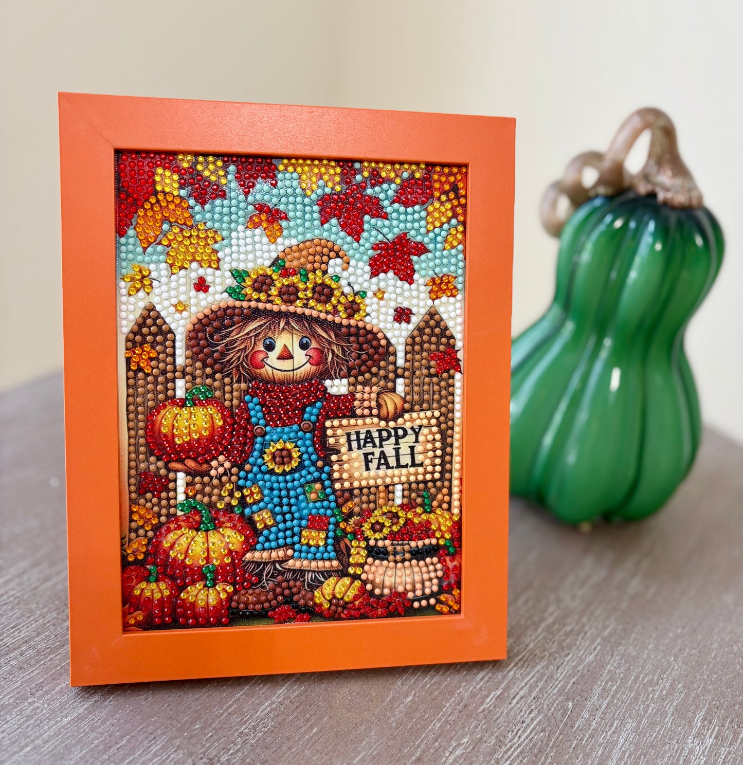 Diamond Art | Scarecrow Happy Fall