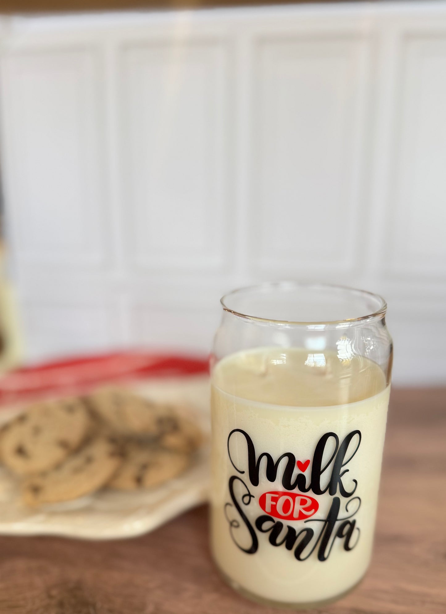 Hand-Poured Soy Candles | Christmas Candles | Milk for Santa