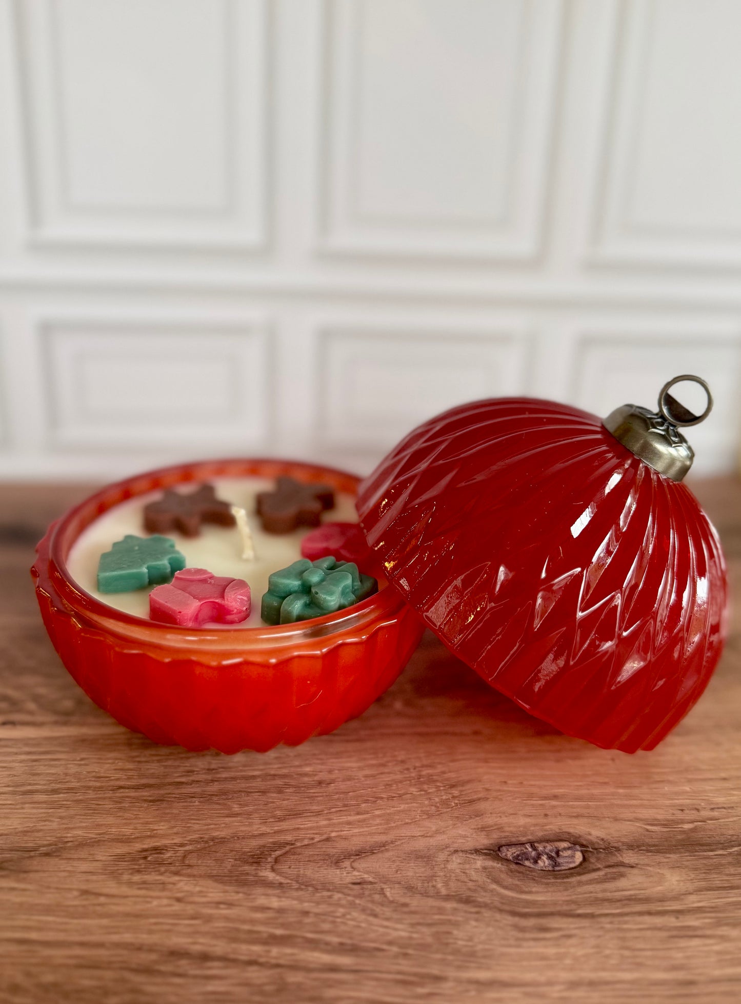 Hand-Poured Soy Candles | Christmas Candles | Ornaments