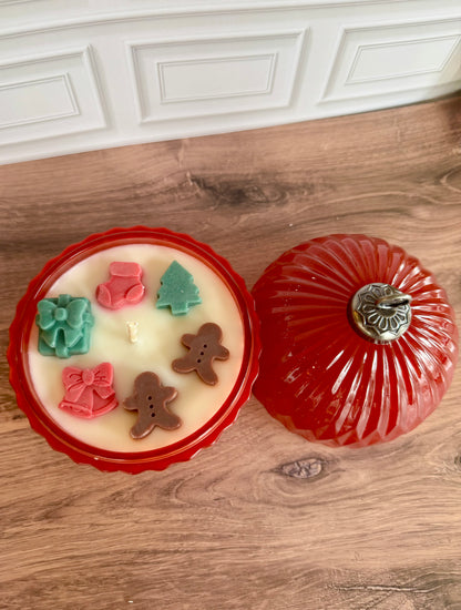 Hand-Poured Soy Candles | Christmas Candles | Ornaments