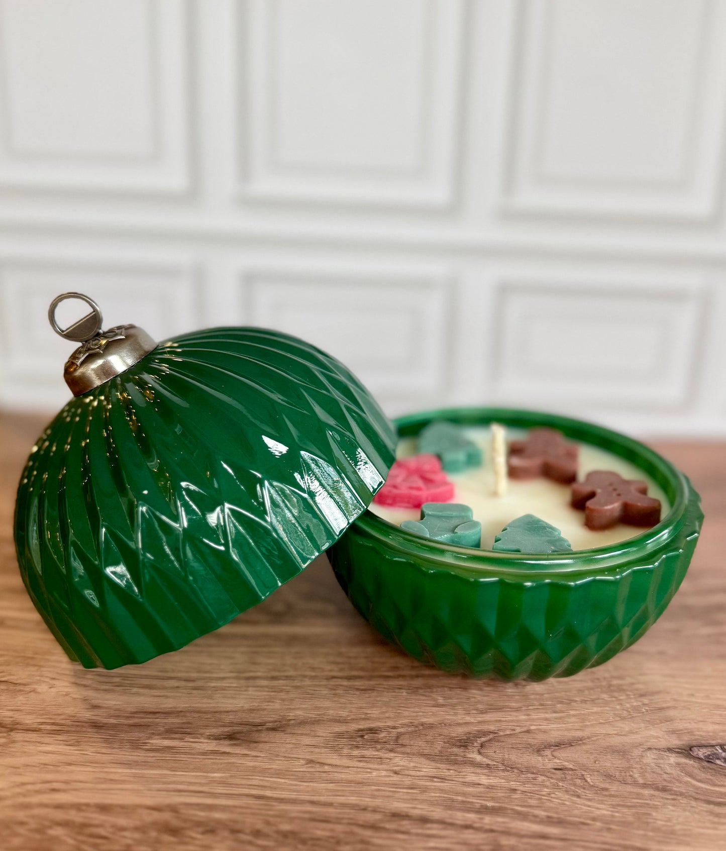 Hand-Poured Soy Candles | Christmas Candles | Ornaments