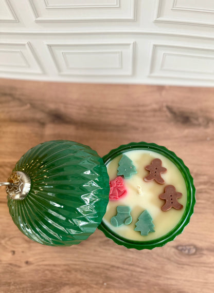 Hand-Poured Soy Candles | Christmas Candles | Ornaments