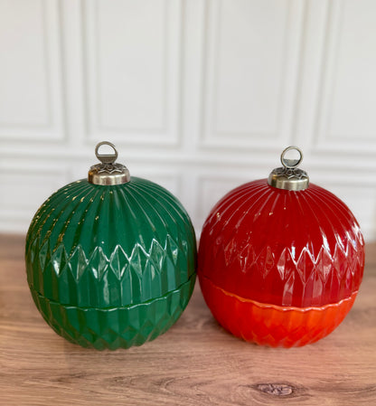 Hand-Poured Soy Candles | Christmas Candles | Ornaments