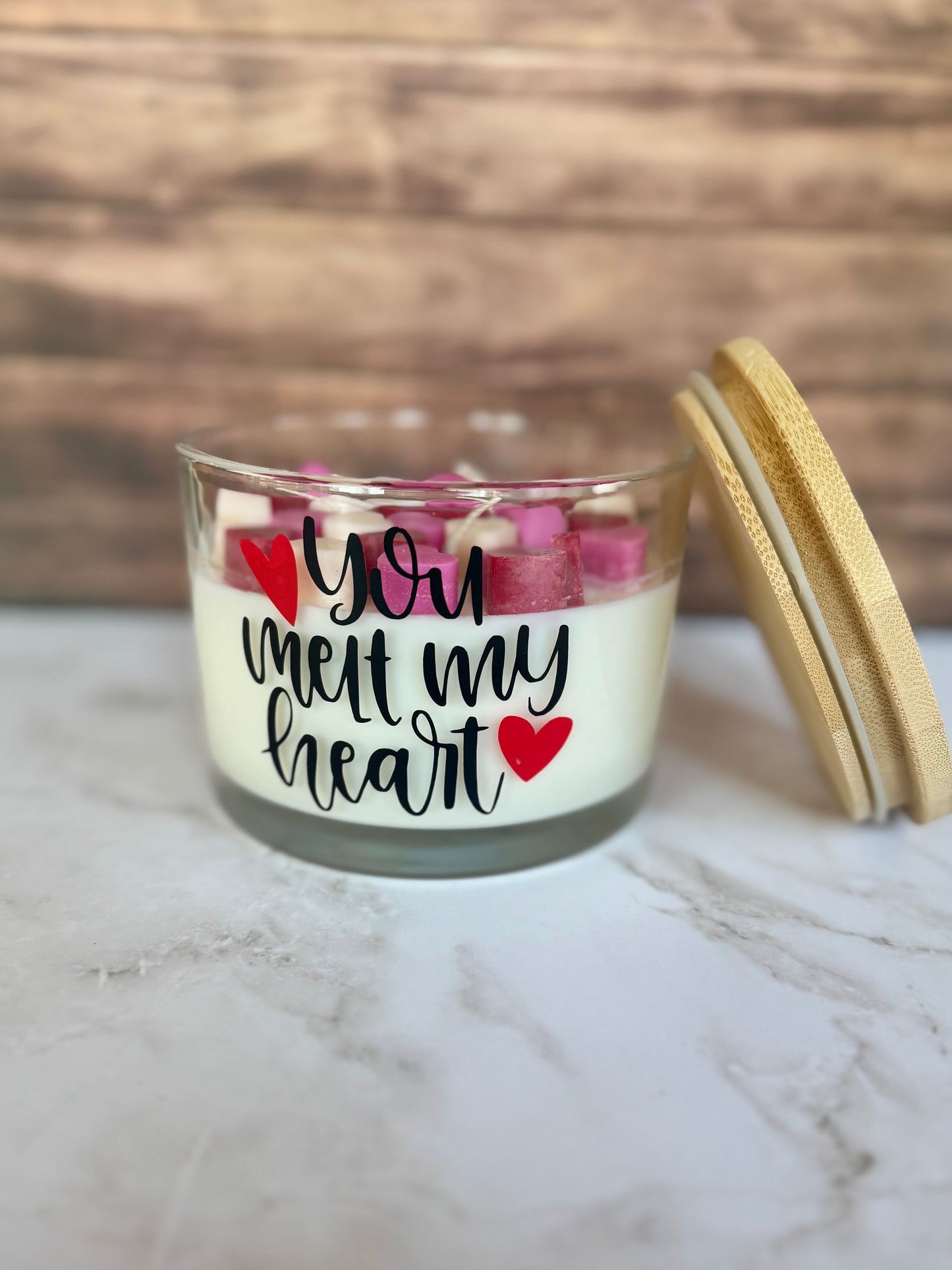 Hand-Poured Soy Candles | Valentines Day Candles | Love Spell