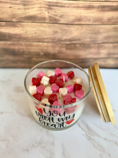 Hand-Poured Soy Candles | Valentines Day Candles | Love Spell