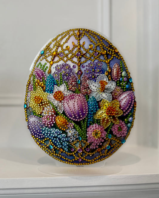Diamond Art | Floral Egg