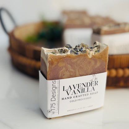 Handmade Cold Processed Soap | Lavender Vanilla | Tallow Soap