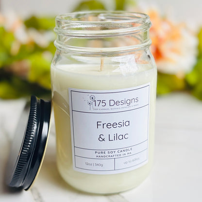 Floral Scented Candle