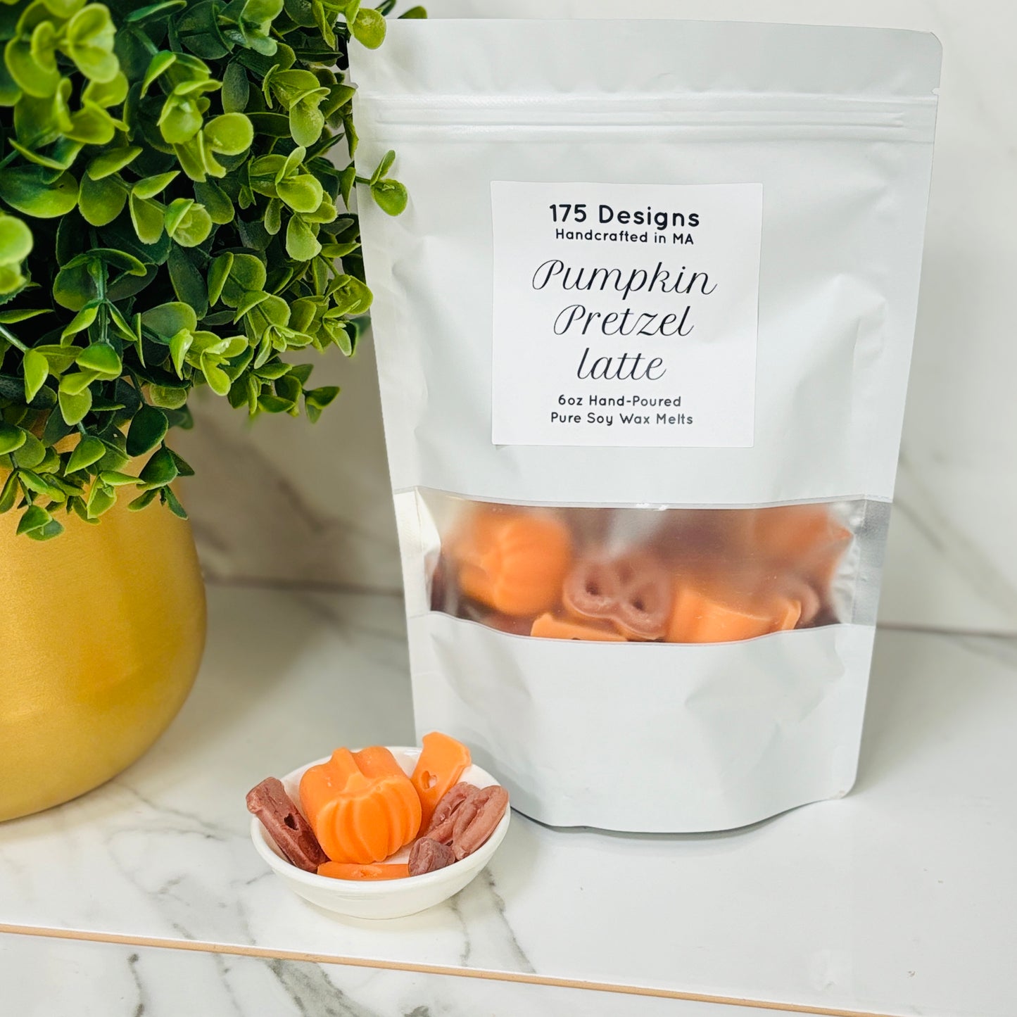 Wax Melts | 6oz Bags | Pumpkin Pretzel Latte