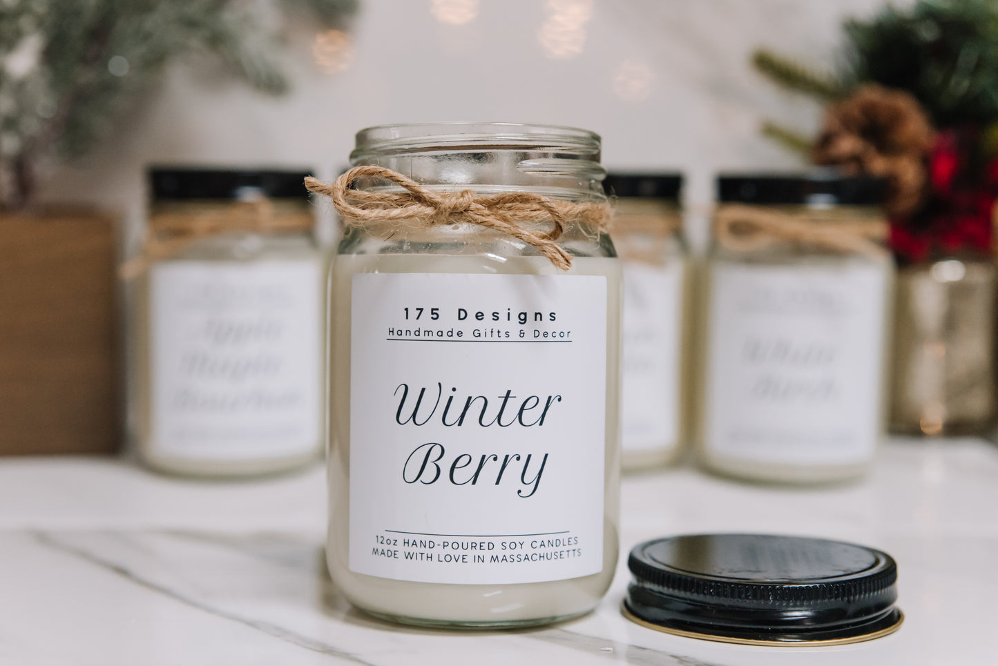 Seasonal Candles / 12oz Handmade Candles