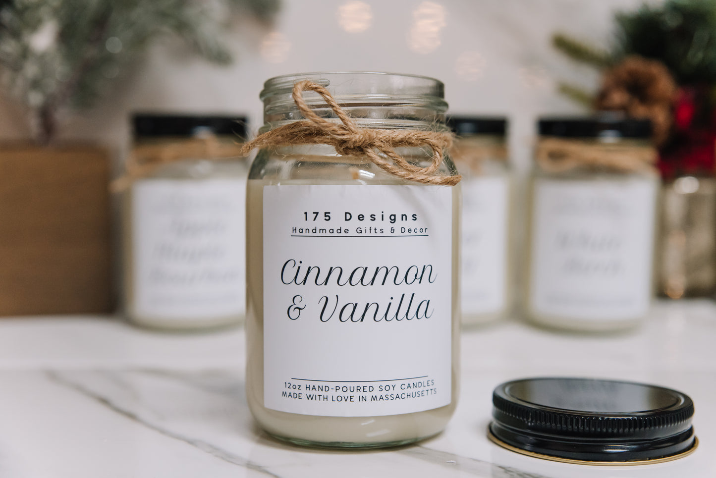 Seasonal Candles / 12oz Handmade Candles