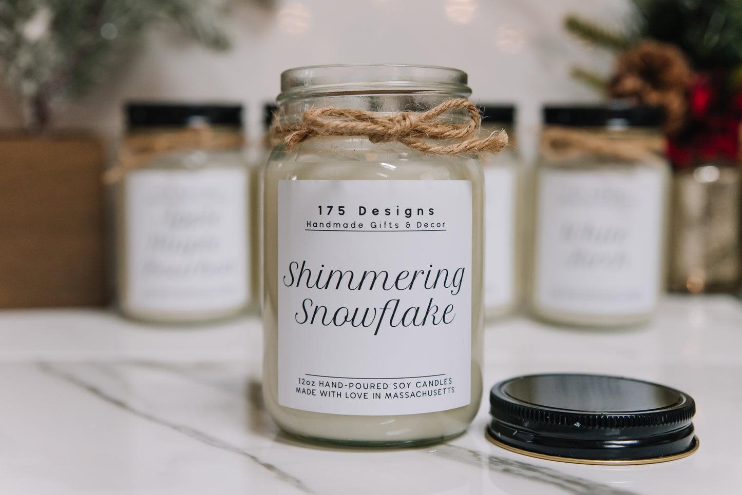 Seasonal Candles / 12oz Handmade Candles